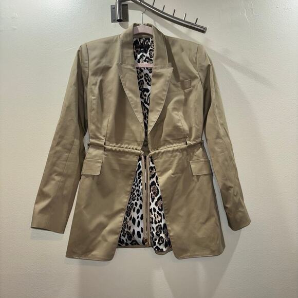 Alberto Makali New York Khaki Blazer Jacket – Size XS - Picture 5 of 12